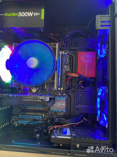 Игровой пк i7/16gb/1050ti