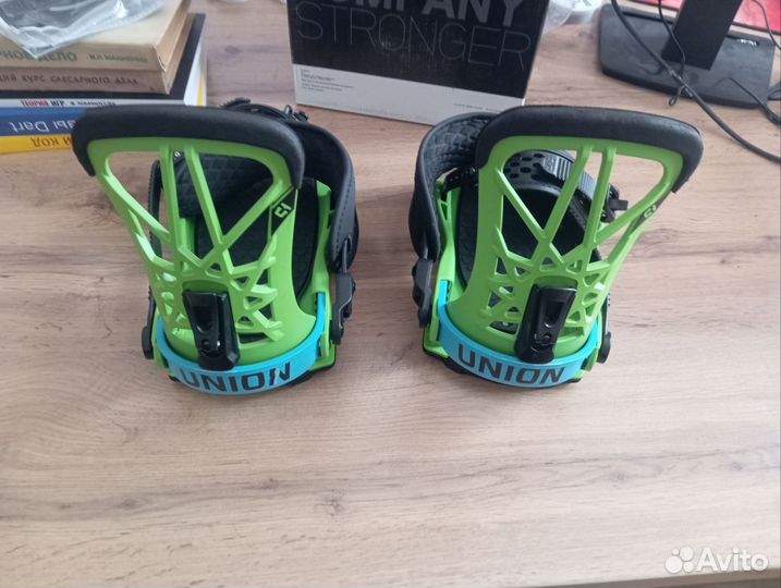 Крепления Union Flight Pro 2020 Acid Green Custom