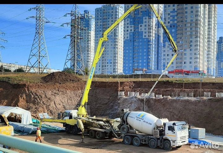 Бетон бетононасос раствор