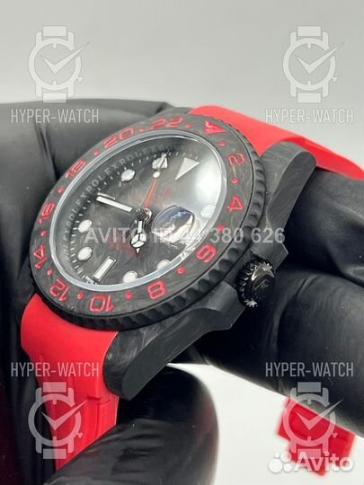 Часы Rolex GMT Master II 40mm Blaken Red