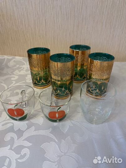 Стакан и кружки стекло
