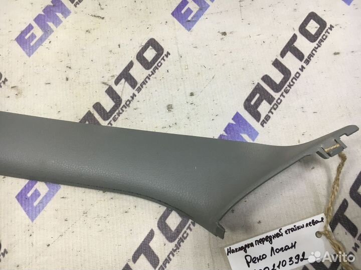 Накладка стойки передней левой Рено Логан