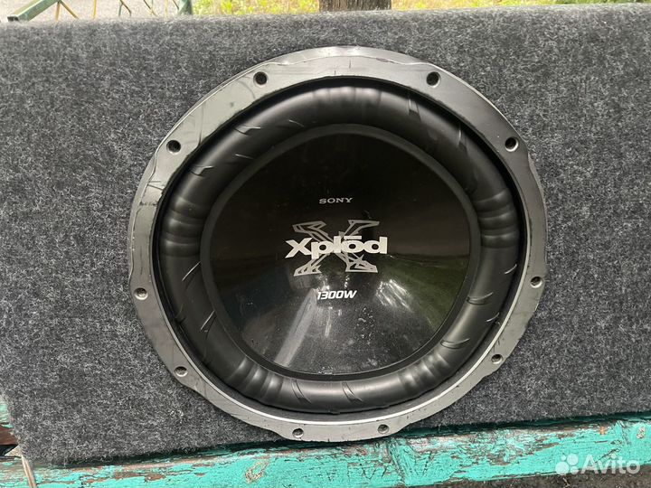 Сабвуфер sony xplod 1300