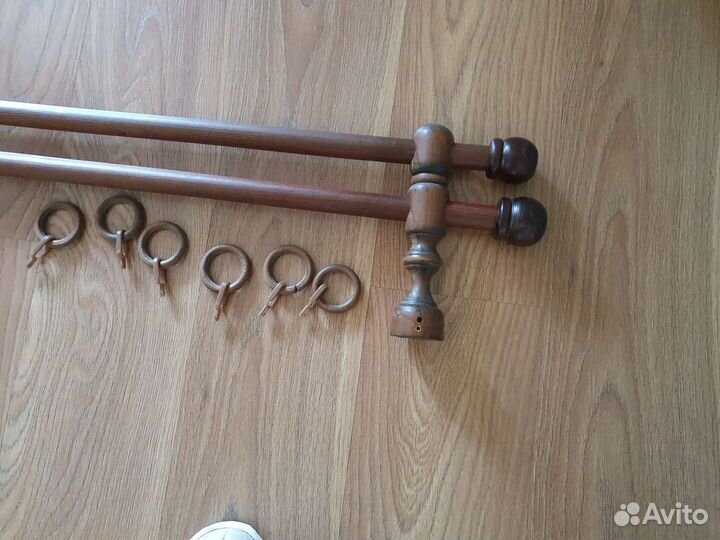 Карнизы для штор двухрядные бу