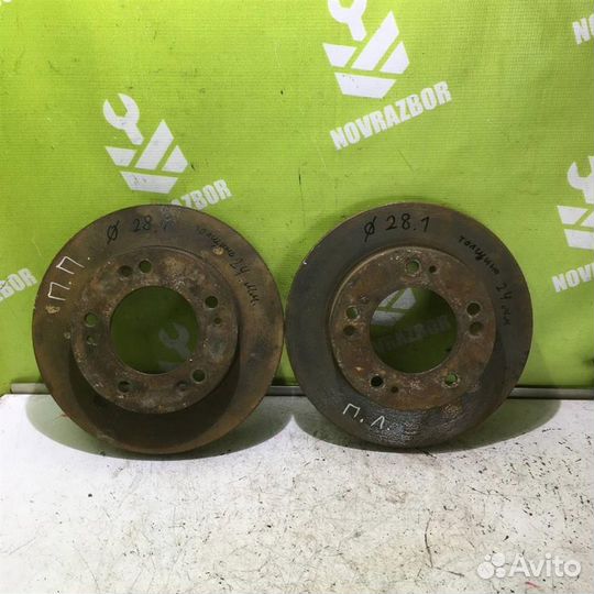 Диск тормозной передний вентилируемый Киа Спорте