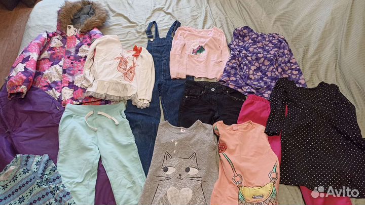 Детские вещи пакетом, для девочек, 116размер
