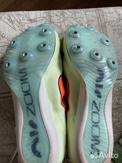 Шиповки карбоновые спринт nike, 24,5 см