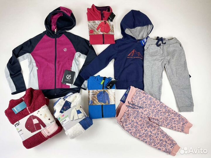 Сток оптом детская одежда из Европы