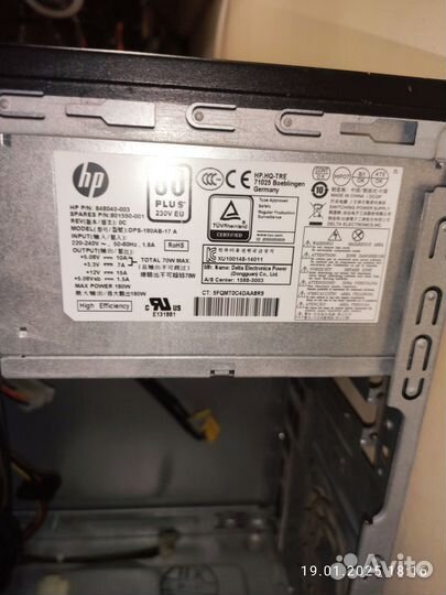 Системный блок HP + блок питания