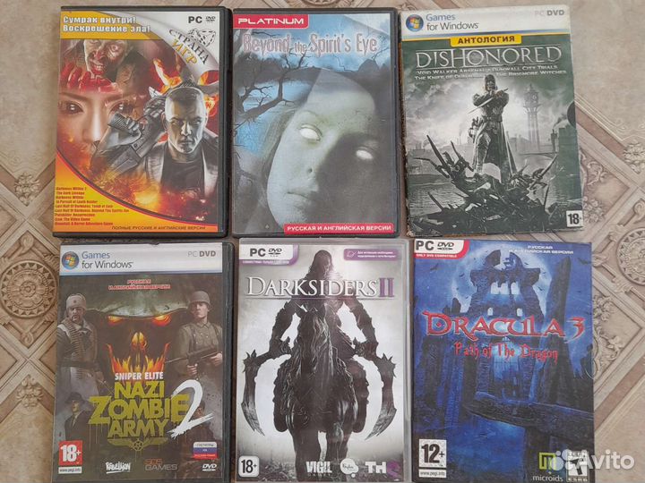 Компьютерные игры диски для пк