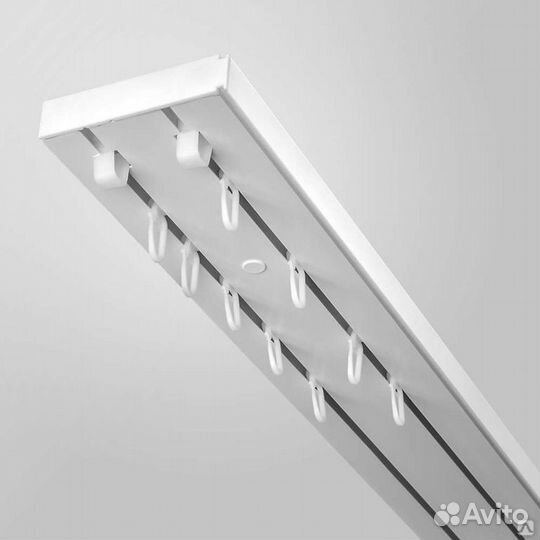 Карниз потолочный двухрядный новый 2,8м