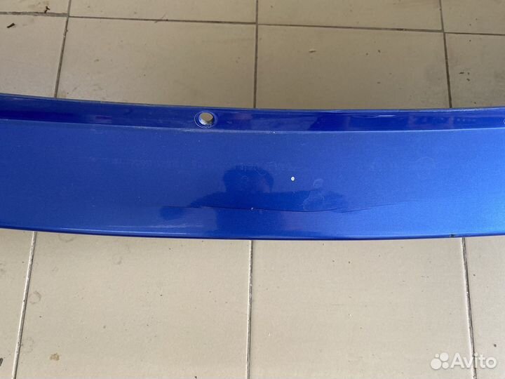 Задний бампер на гранту фл