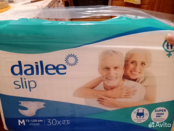 Памперсы для взрослых Dailee slip M размер