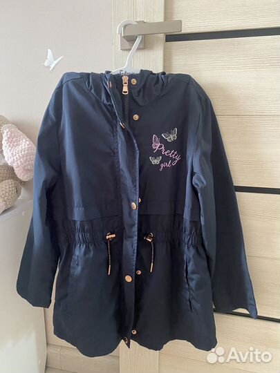 Ветровка-парка для девочки