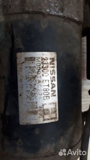 Стартер Nissan X-trail T31