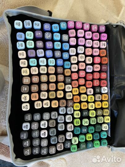 Маркеры для скетчинга 168 цветов