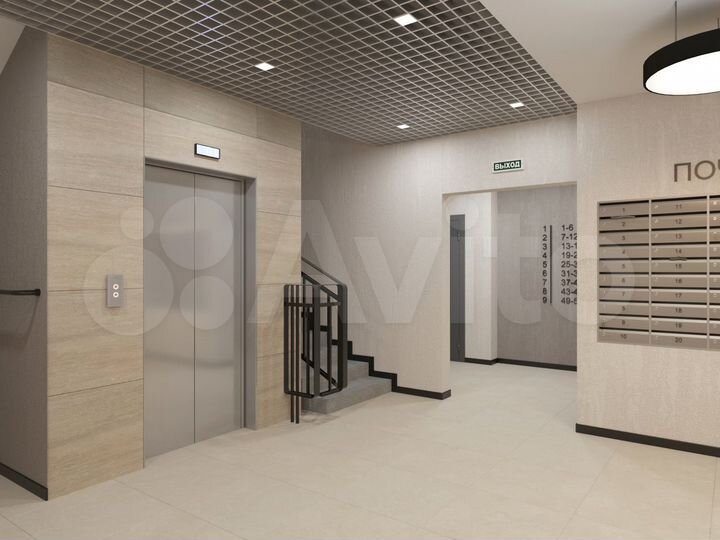 2-к. квартира, 78,2 м², 3/9 эт.