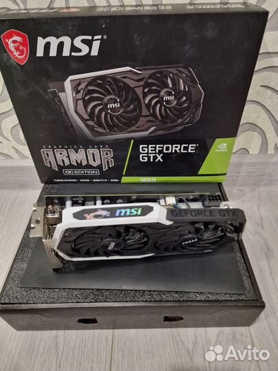 Видеокарта MSI GTX1660 Armor
