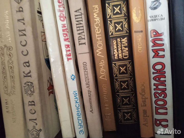 Книги из домашней библиотеки
