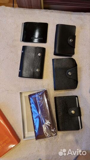 Кошелек мужской кожаный