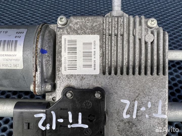 Трапеция моторчик дворников Tiguan 2007-2016 года