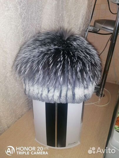 Шапка зимняя меховая женская