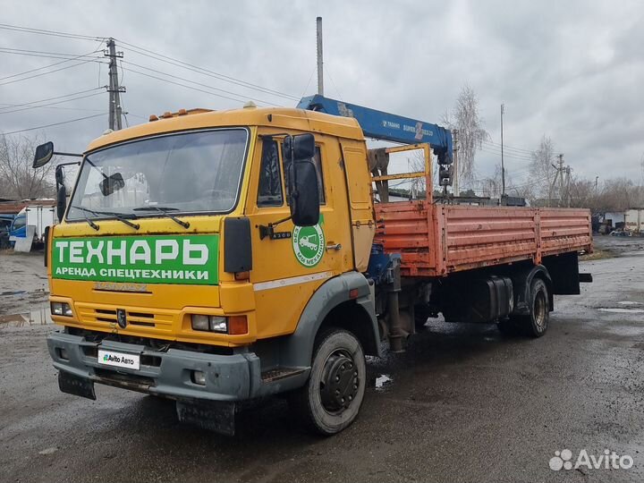 КАМАЗ 4308 с КМУ, 2011