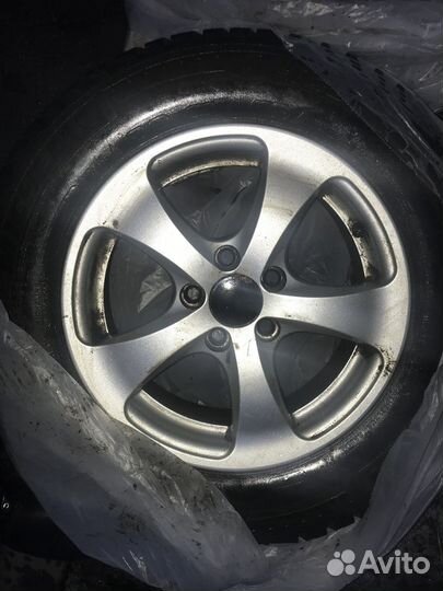 Литые диски r14 с резиной на volkswagen polo