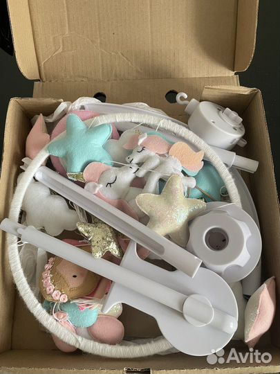 Бортики, мобиль и одеяло 