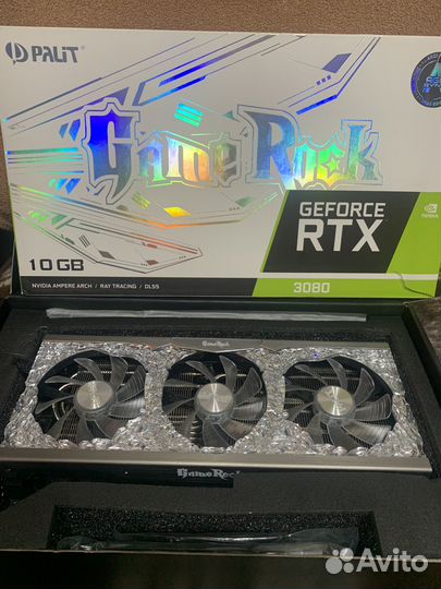 Palit RTX 3080 10 GB GameRock LHR (идеал)