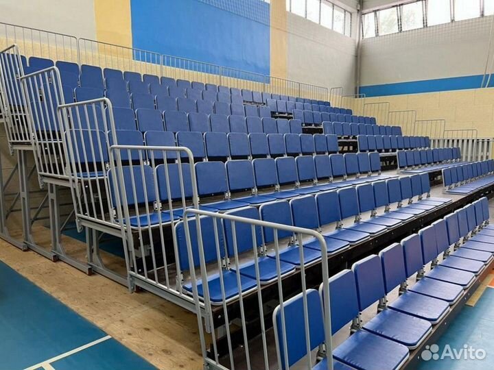 Трибуна восьмирядная 186 места телескопическая си