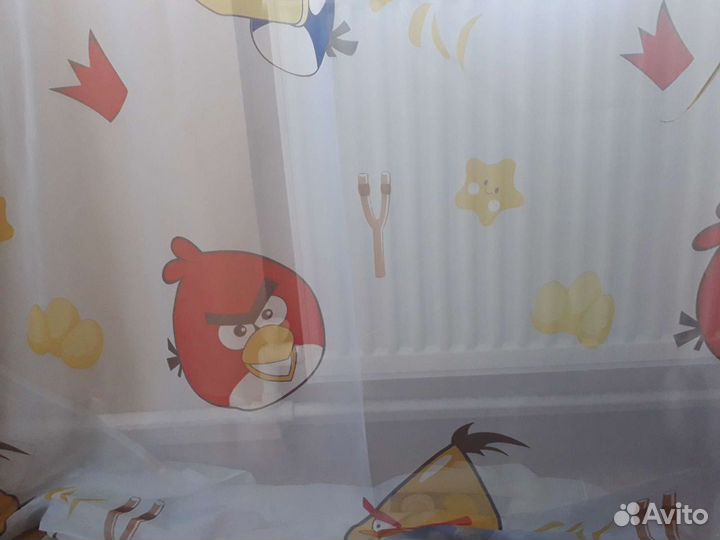Тюль в детскую 2шт