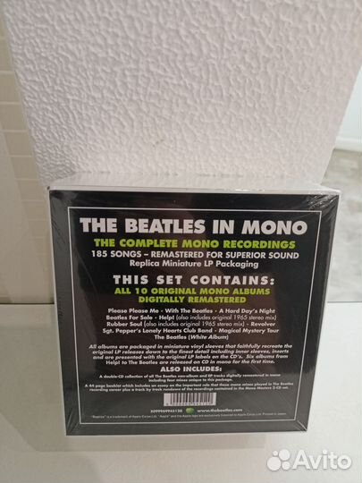 The Beatles - In Mono / 13CD с буклетами Hi-End