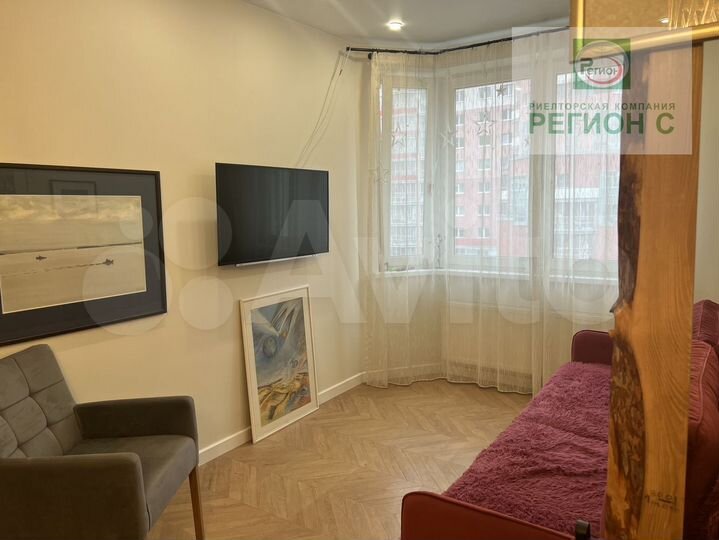 1-к. квартира, 39,8 м², 8/9 эт.