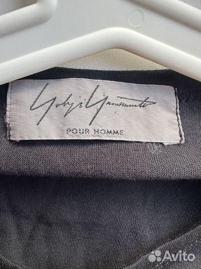 Yohji Yamamoto pour homme футболка оригинал