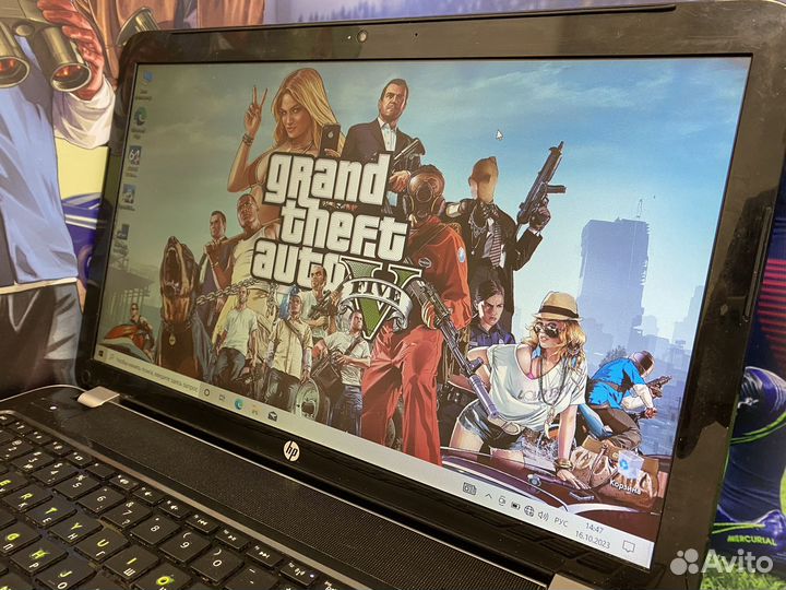 Игровой Ноутбук HP i7/2 видеокарты/8gb/SSD