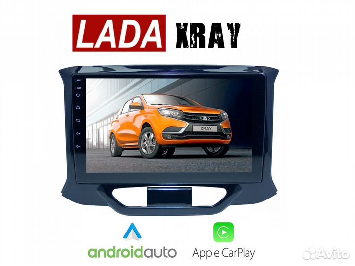 Topway LADA Xray LTE CarPlay 3/32гб