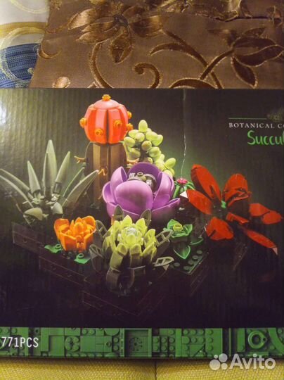 Конструктор Цветы Лего 2 Варианта