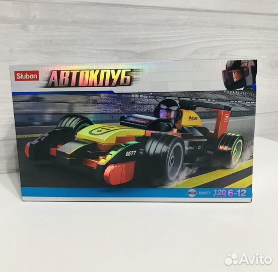 Конструктор Автоклуб, Sluban (новый)