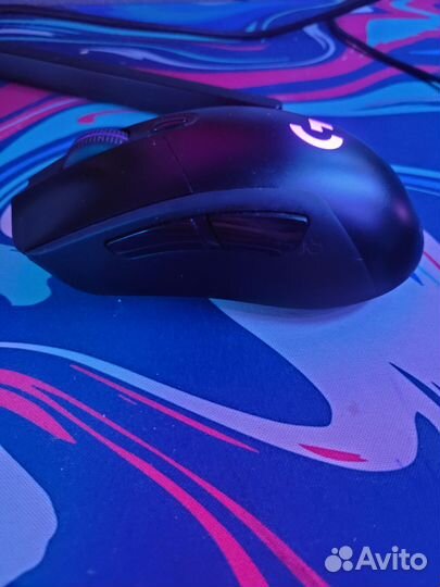 Игровая мышь logitech