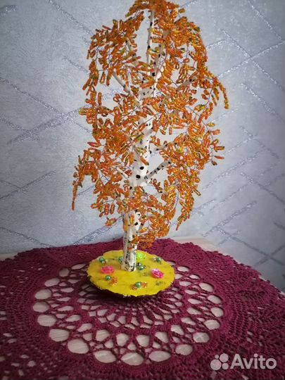 Березки из бисера