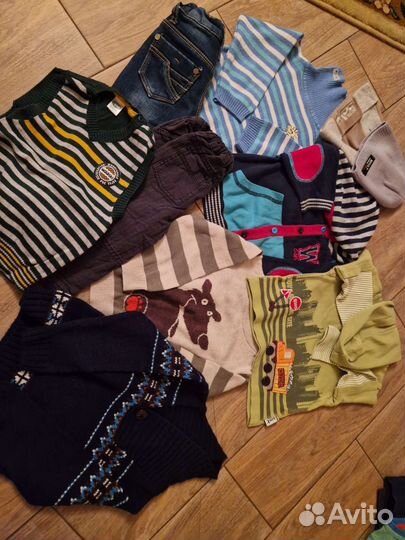 Одежда пакетом на мальчика 1 - 2года