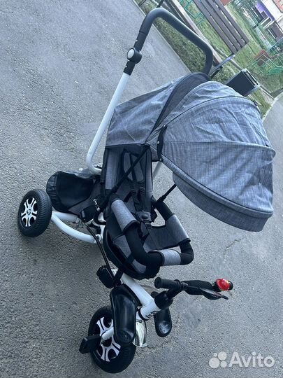 Коляска велосипед новый