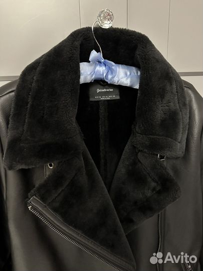 Дубленка stradivarius