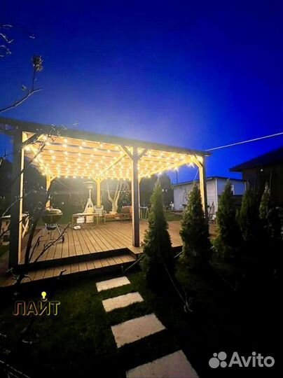 Гирлянды Белт Лайт с шагом на выбор