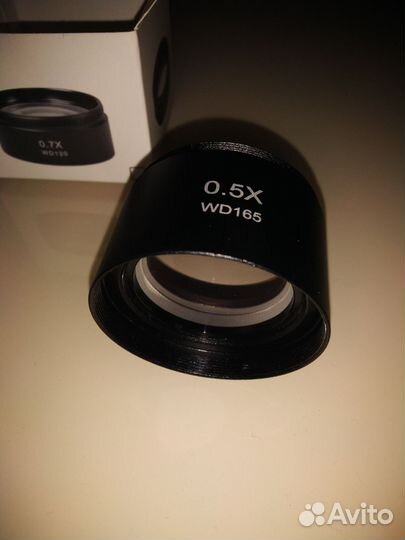 Линза барлоу для микроскопа 0.5х