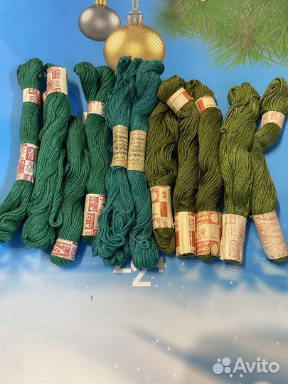 Нитки мулине СССР