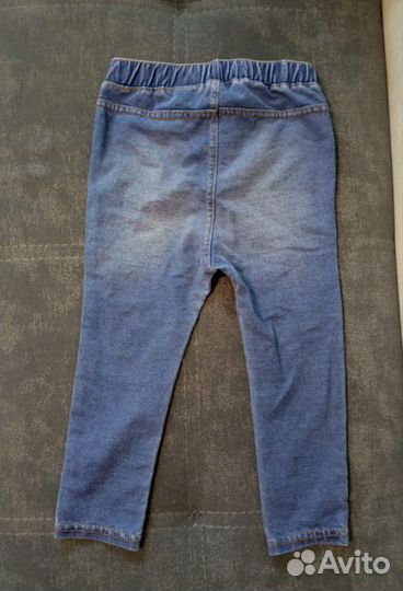 Джинсы для девочек H&M, размер 86