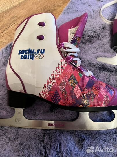 Коньки подростковые