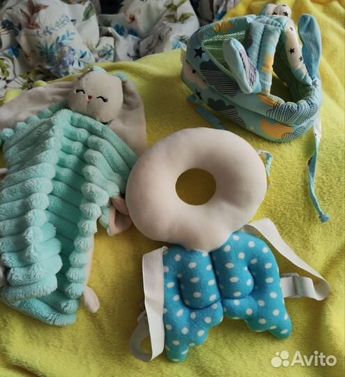 Шапка-шлем противоударная, рюкзак от падений